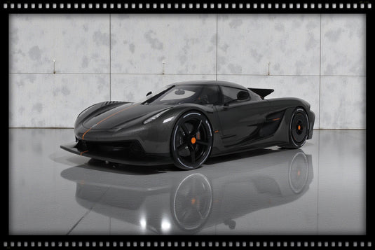 Koenigsegg JESKO ABSOLUT RECORD 0-400-0 KM/H GRIS 2024 GT SPIRIT 1:12