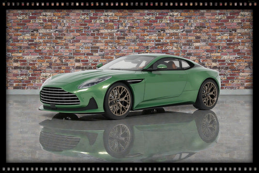 Aston MARTIN DB12 VANTAGE GROEN 2023 GT SPIRIT 1:18