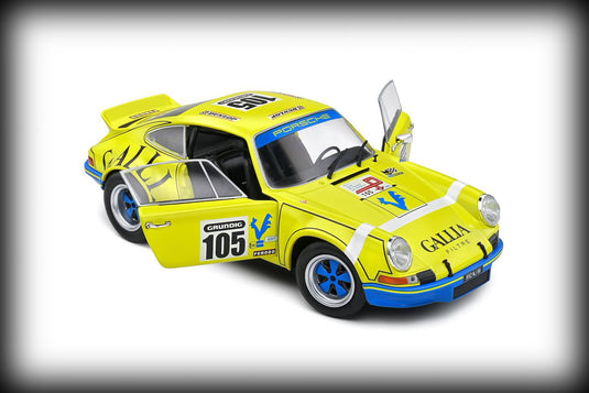 Porsche 911 RSR LAFOSSE / ANGOULET TOUR DE FRANCE AUTOMOBILE 1973 (JAUNE) SOLIDO 1:18