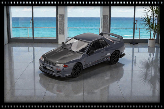 Nissan GTR TOP SECRET VR32 STEALTH GREY 2025 (RHD) MINI GT 1:64