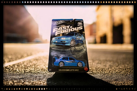 Volkswagen JETTA MK3 Blauw HOT WHEELS 1:64