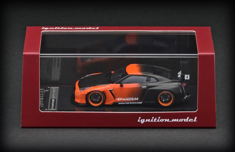 Laad de afbeelding in de Gallery-viewer, Nissan PANDEM GT-R (R35) IGNITION MODEL 1:64
