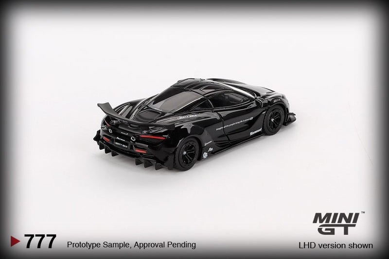 Chargez l&#39;image dans la visionneuse de la galerie, McLAREN 720S NOIR 2023 (LHD) MINI GT 1:64
