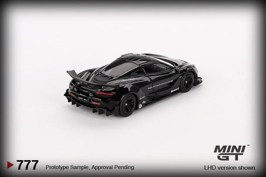 McLAREN 720S NOIR 2023 (LHD) MINI GT 1:64