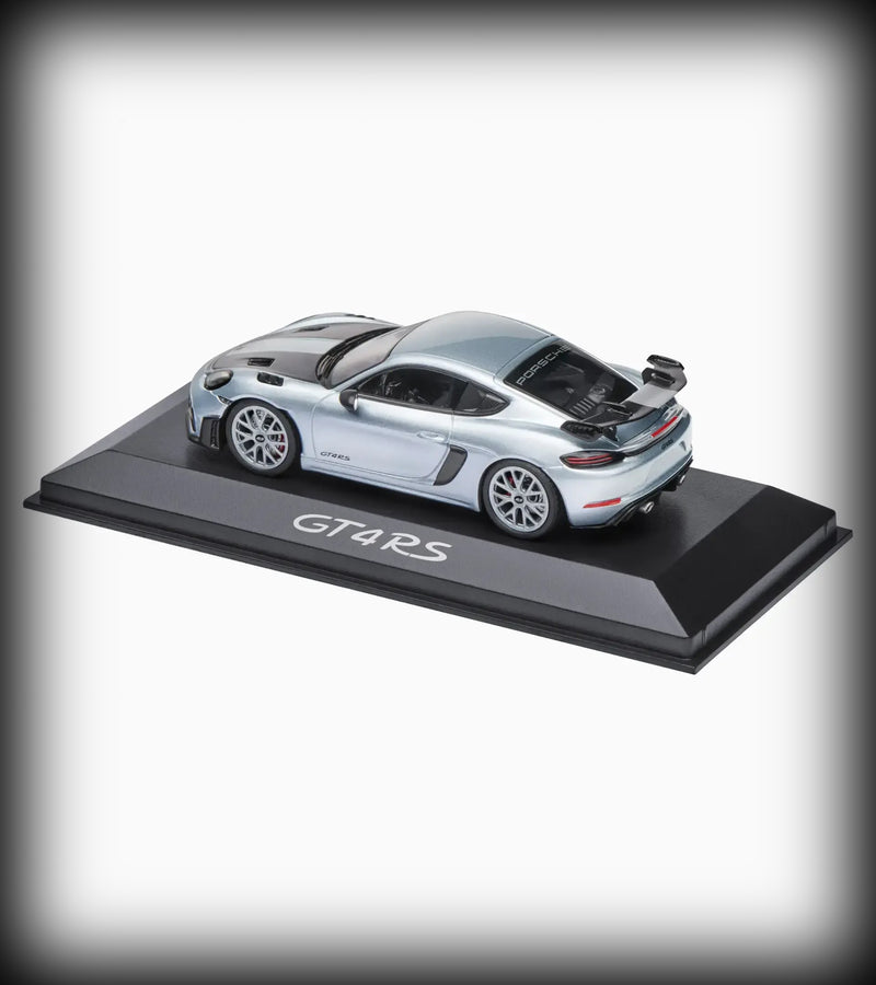 Laad de afbeelding in de Gallery-viewer, Porsche 718 CAYMAN GT4 RS PORSCHE DEALERMODEL 1:43
