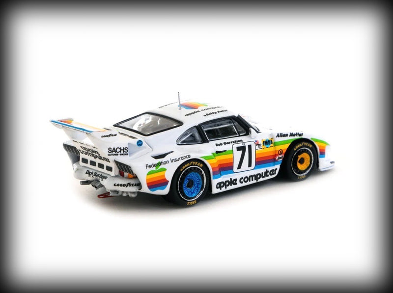 Laad de afbeelding in de Gallery-viewer, Porsche 935 K3 24h Le Mans 1980 Nr.71 B. Rahal/ B. Garretson/ A. Moffat TARMAC WORKS 1:64
