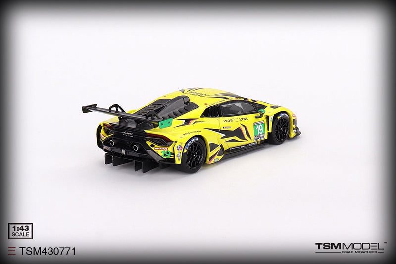 Laad de afbeelding in de Gallery-viewer, Lamborghini HURACAN GT3 EVO2 #19 IRON LYNX IMSA DAYTONA 24 HRS 2023 TSM Models 1:43
