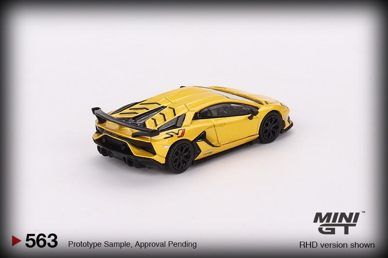 Laad de afbeelding in de Gallery-viewer, Lamborghini Aventador SVJ (LHD) MINI GT 1:64
