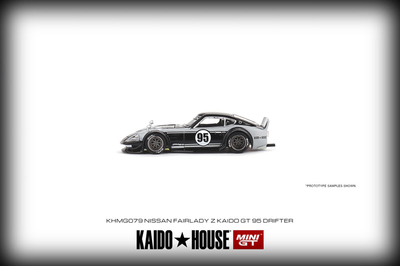 Chargez l&#39;image dans la visionneuse de la galerie, Nissan Fairlady Z GT 95 Drifter V1 Kaido House MINI GT 1:64
