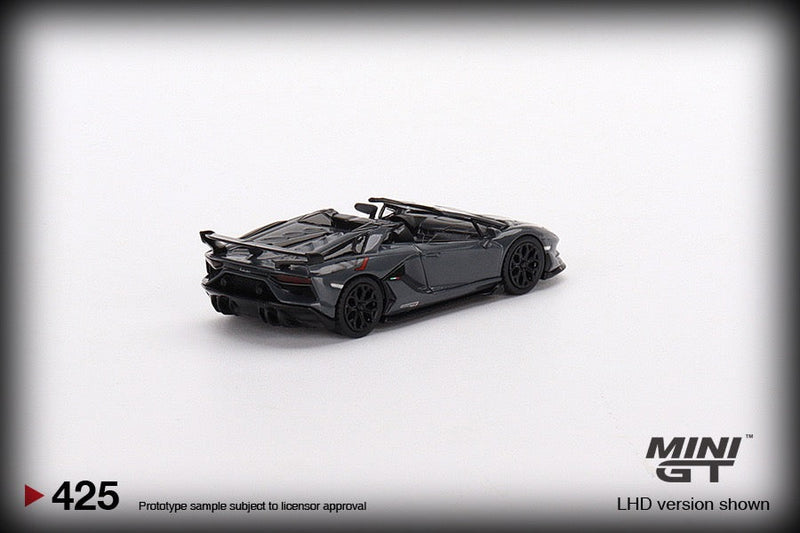 Chargez l&#39;image dans la visionneuse de la galerie, Lamborghini AVENTADOR SVJ ROADSTER (RHD) MINI GT 1:64

