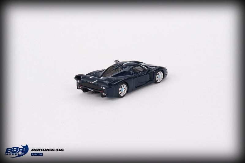 Chargez l&#39;image dans la visionneuse de la galerie, Maserati MC12 STRADALE BLEU 2008 BBR Models 1:64
