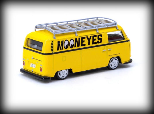 Volkswagen Type II (T2) Fourgon (Mooneyes) avec galerie de toit TARMAC WORKS 1:64