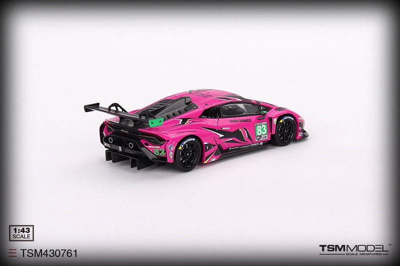 Laad de afbeelding in de Gallery-viewer, Lamborghini HURACAN GT3 EVO2 #83 IRON DAMES DAYTONA 24 HRS 2023 TSM Models 1:43
