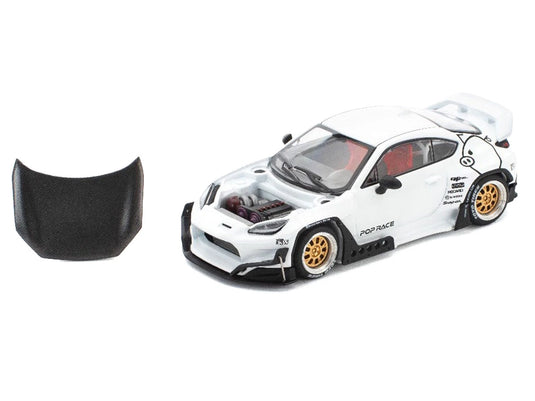 TOYOTA PANDEM GR86 WIT POP RACE 1:64