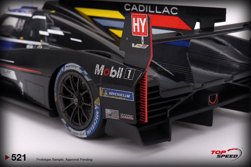Laad de afbeelding in de Gallery-viewer, Cadillac V-Series R #2 Le Mans 24 HRS Post-Race Weathered 2023 TOP SPEED 1:18
