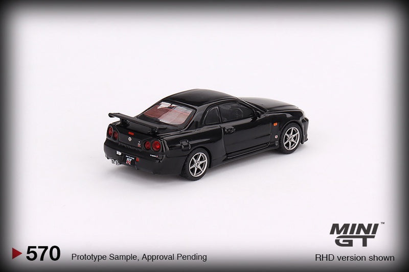 Laad de afbeelding in de Gallery-viewer, Nissan Skyline GT-R R34 V-Spec (RHD) MINI GT 1:64
