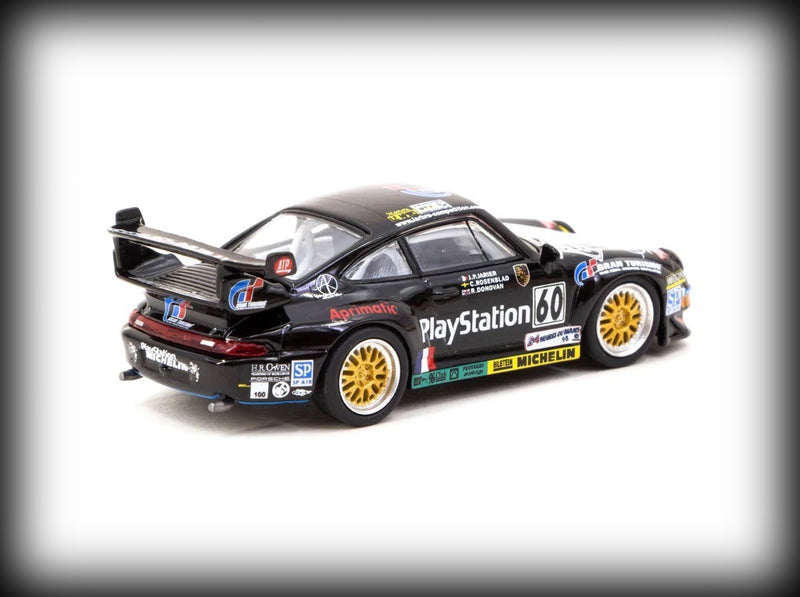 Laad de afbeelding in de Gallery-viewer, Porsche 911 GT2 Nr.60 24h Le Mans 1998 TARMAC WORKS 1:64
