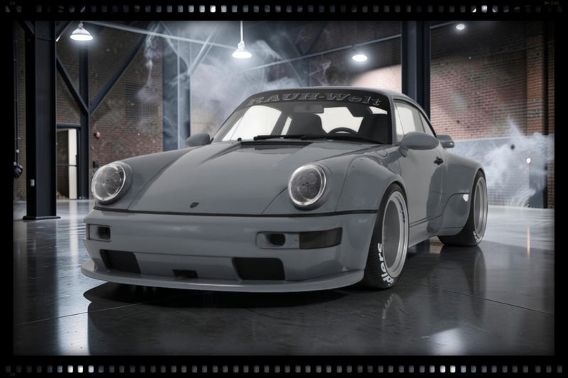 Laad de afbeelding in de Gallery-viewer, PORSCHE RWB JONSIBAL NARDO GRIJS 2015 GT SPIRIT 1:12
