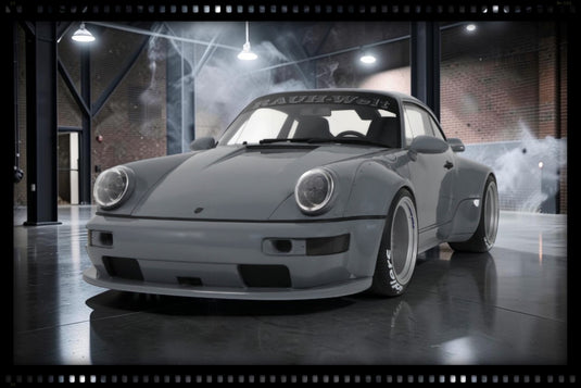 PORSCHE RWB JONSIBAL NARDO GRIJS 2015 GT SPIRIT 1:12