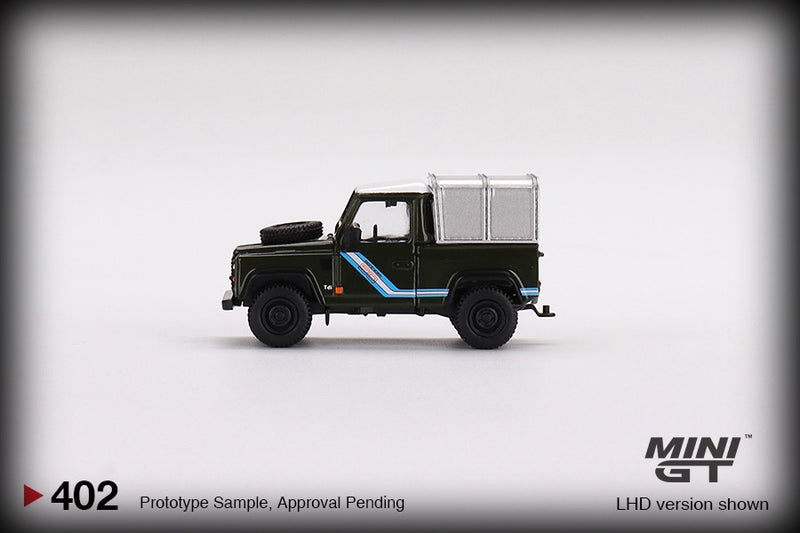 Laad de afbeelding in de Gallery-viewer, Land Rover Defender 90 Pick-up (LHD) MINI GT 1:64
