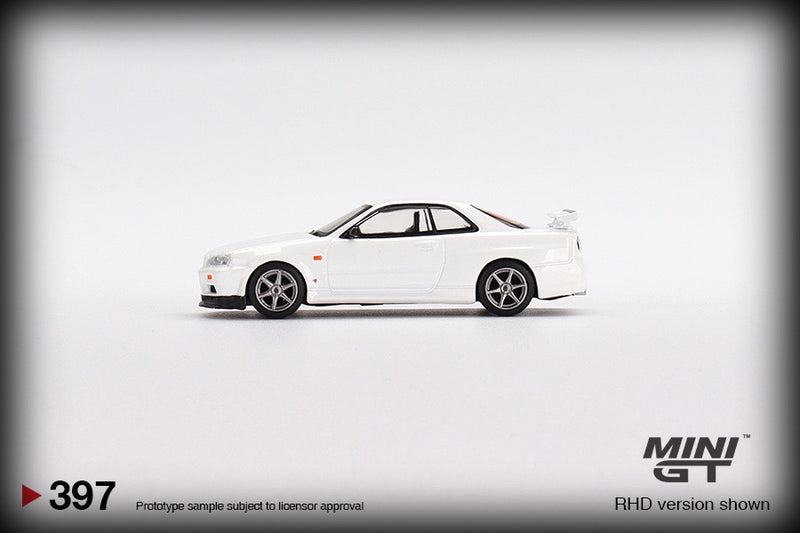 Load image into Gallery viewer, Nissan Skyline GT-R (R34) V-Spec N1 (RHD) MINI GT 1:64
