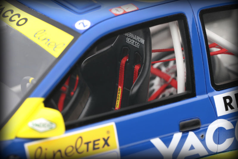 Load image into Gallery viewer, Ford ESCORT RS COSWORTH BLUE P. BERNARDINI RALLYE MONTE CARLO 1996 OTTOmobile 1:18
