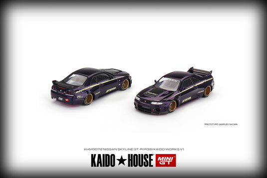 Nissan Skyline GT-R R33 Kaido Works V1 MINI GT 1:64