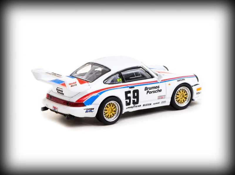 Load image into Gallery viewer, Porsche 911 Turbo S 1993 LM GT Nr.59 12H Sebring TARMAC WORKS 1:64
