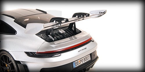 Load image into Gallery viewer, Porsche 911 (992) GT3RS WEISSACH PACKAGE W/ BLACK DECOR &amp; WHEELS 2022 Limited Edition 333 pcs MINICHAMPS 1:18
