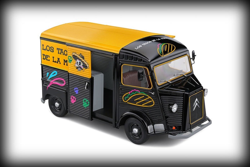 Load image into Gallery viewer, Citroën TYPE HY LOS TACOS DE LA MUERTE 1969 SOLIDO 1:18
