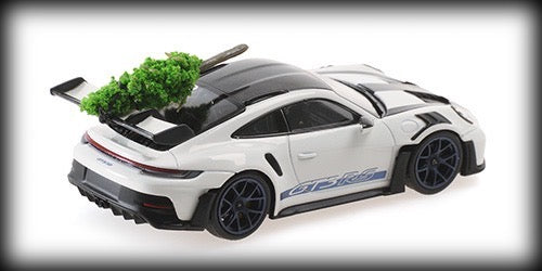 Load image into Gallery viewer, Porsche 911 (992) GT3RS 2023 + CHRISTMAS TREE Limited Edition 523 pieces MINICHAMPS 1:43
