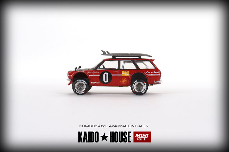 Load image into Gallery viewer, Datsun 510 Wagon GT Surf Safari RS V2 Kaido House MINI GT 1:64
