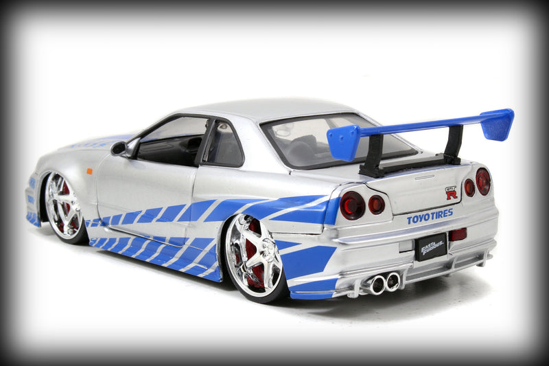 Chargez l&#39;image dans la visionneuse de la galerie, Nissan SKYLINE GT-R 2002 JADA 1:24
