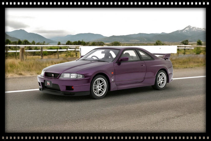 Nissan SKYLINE GT-R R33 V-SPEC MIDNIGHT PURPLE 1995 OTTOmobile 1:18