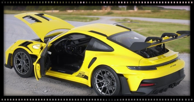 Chargez l&#39;image dans la visionneuse de la galerie, Porsche 911 GT3 RS (992) - ÉDITION LIMITÉE - PORSCHE DEALERMODEL 1:18
