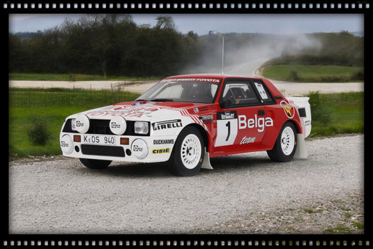 Toyota CELICA TWIN CAM WHITE J. KANKKUNEN HASPENGOUW RALLY 1985 OTTOmobile 1:18