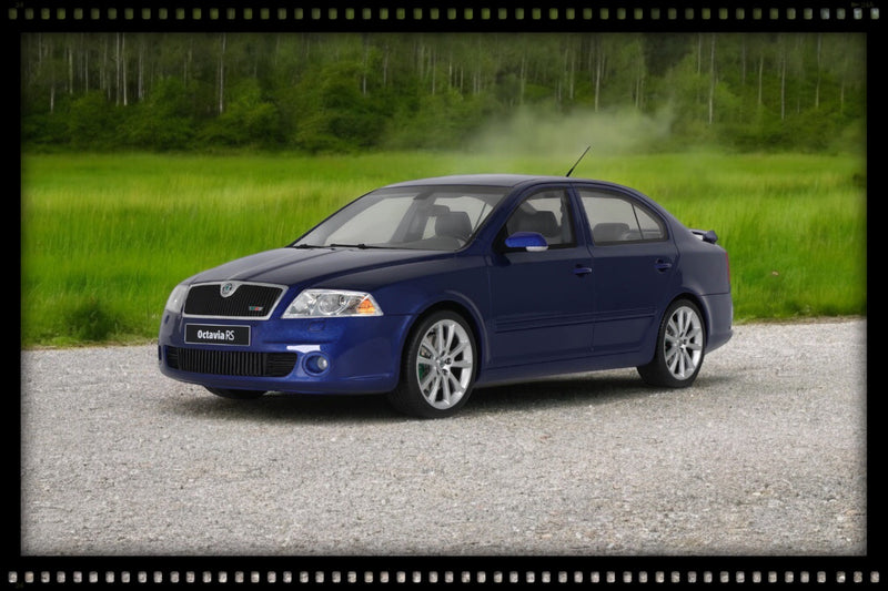 Load image into Gallery viewer, Skoda OCTAVIA RS 2.0 TFSI RACE BLUE METALLIC 2006 OTTOmobile 1:18
