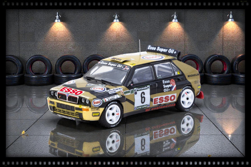 Load image into Gallery viewer, Lancia DELTA HF INTERGRALE #6 PIERO LONGHI ECR PIANCAVALLO RALLY WINNER 1993 TARMAC WORKS 1:64
