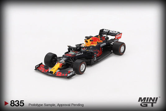 RedBull RACING RB16B #33 MAX VERSTAPPEN ABU DHABI GRAND PRIX GAGNANT 2021 MINI GT 1:64
