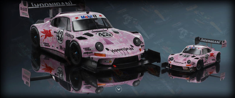 Chargez l'image dans la visionneuse de la galerie, PORSCHE HOONIPIGASUS 911 #43 KEN BLOCK PIKES PEAK 2022 SPARK 1:18
