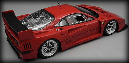 Ferrari F40 LM 1996 Press Version Red with BBS silver rims TECNOMODEL 1:18