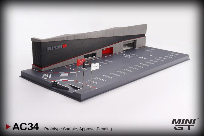 Load image into Gallery viewer, Nissan DIORAMA MOTORSPORT &amp; CUSTOMIZING NISMO OPERATION CENTER 2024 (Without the cars) MINI GT 1:64
