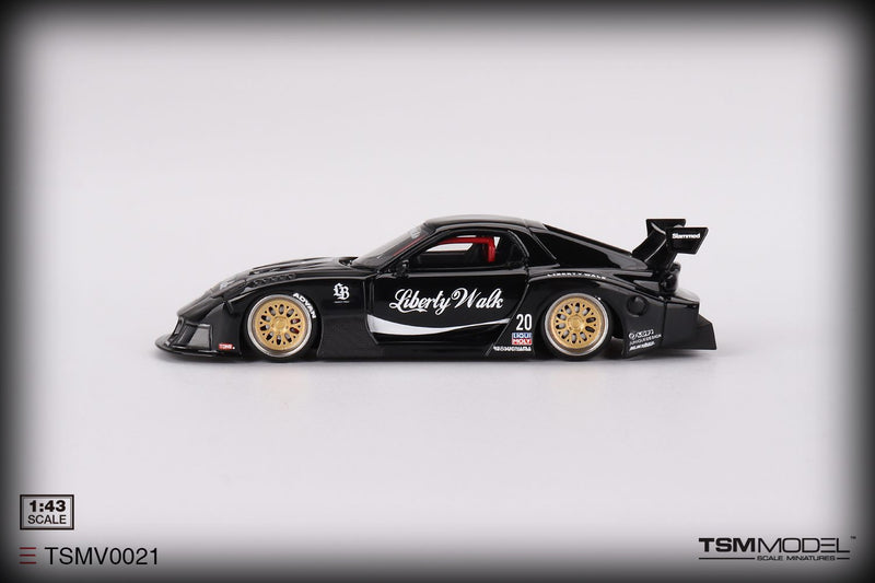 Laad de afbeelding in de Gallery-viewer, Mazda RX-7 LB SUPER SILHOUETTE 1996 (ZWART) TSM Models 1:43
