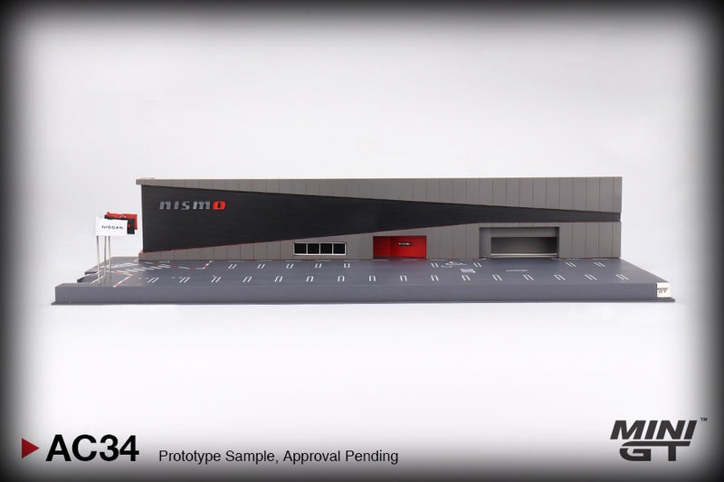 Load image into Gallery viewer, Nissan DIORAMA MOTORSPORT &amp; CUSTOMIZING NISMO OPERATION CENTER 2024 (Without the cars) MINI GT 1:64
