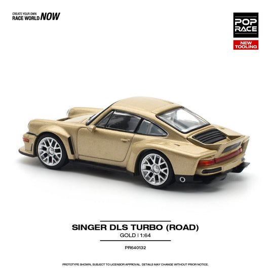 PORSCHE SINGER DLS TURBO (ROAD) OR POP RACE 1:64