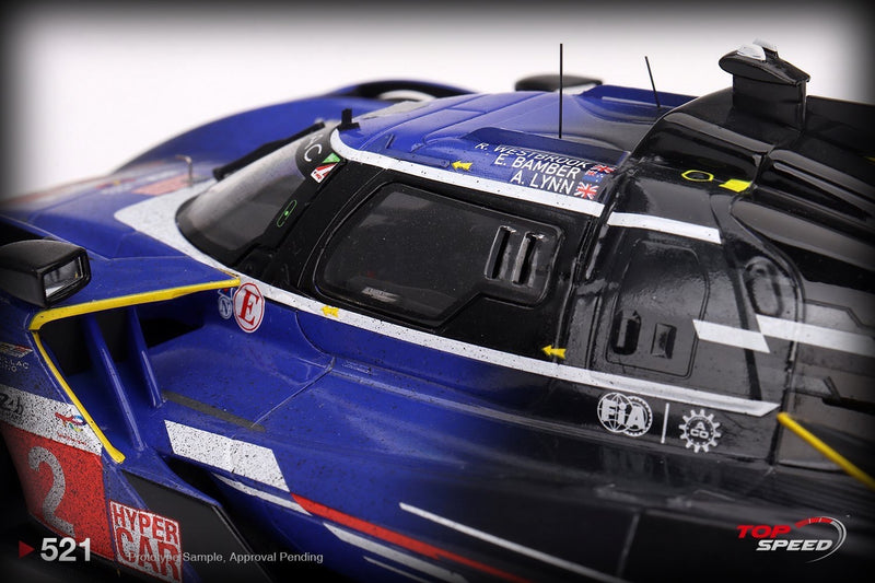Chargez l&#39;image dans la visionneuse de la galerie, Cadillac V-Series R #2 Le Mans 24 HRS Post-Race Weathered 2023 TOP SPEED 1:18
