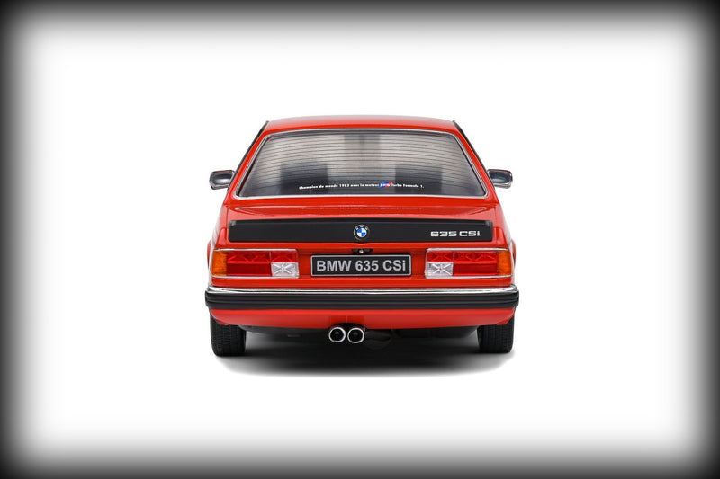 Load image into Gallery viewer, Bmw 635 CSI (E24) RED 1984 SOLIDO 1:18
