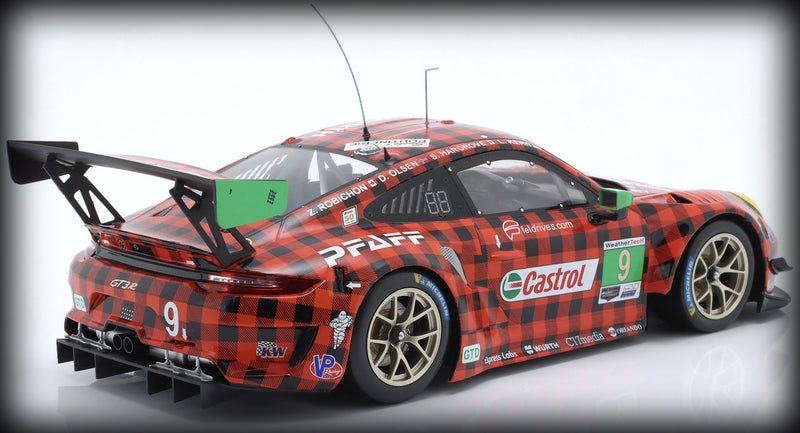 Chargez l&#39;image dans la visionneuse de la galerie, Porsche 911 GT3 R #9 24H DAYTONA 2019 IXO 1:18
