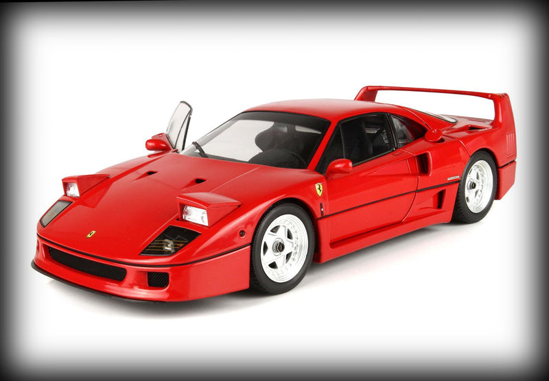 Load image into Gallery viewer, Ferrari F40 Valeo S N 79883 Personal Car Gianni Agnelli with display case (LIMITED EDITION 300 pieces) BBR Models 1:18
