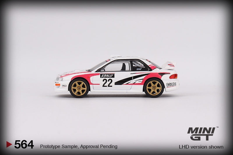 Chargez l&#39;image dans la visionneuse de la galerie, Subaru Impreza WRC98 #22 Rallye Tour de Corse 1999 (LHD) MINI GT 1:64
